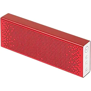 Dealfreez Mijia Bluetooth Speaker Aluminum Body MDZ-26-DA Wireless Speaker Support Handsfree TF Card (Red China Version)