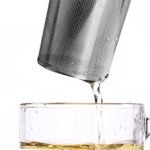 Newcomdigi Teesieb Teefilter Dauerfilter Edelstahl 5×7.5 CM - 7