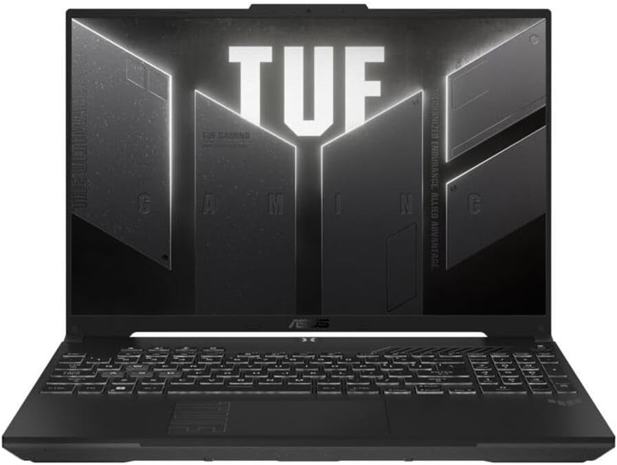 ASUS TUF Gaming A16 FA607NUQ-RL071 6GB GeForce RTX4050 RTX4050 90w Ryzen 7 170 16GB RAM 512GB SSD 16 inç FHD+144Hz FreeDOS