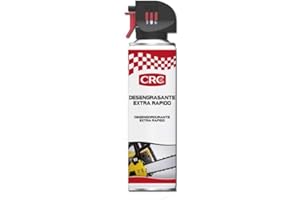 RC2 Corporation CRC 33153-ES 33153-ES-DESENGRASANTE Extra RÁPIDO: Desengrasante enérgico. Limpia y desengrasa Piezas metálicas y Herramientas. No Deja residuo. 500 ml, Negro, Grande, 500