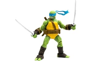 THE LOYAL SUBJECTS LEONARDO ACTION FIGURE WITH COMIC 13CM