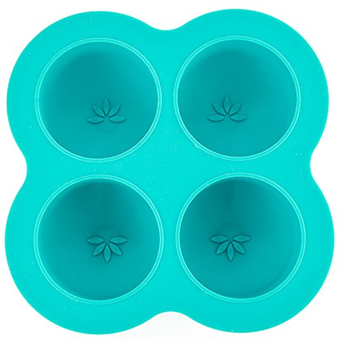 divata FRIERies, 2er Set – Gefrierform, Eiswürfelform mit Deckel zum Einfrieren und Aufbewahren von Babynahrung – frozen Smoothies, Eis, Muttermilch, Babybrei einfrieren – ideal für wiederverwendbare Quetschbeutel. BPA frei - 5