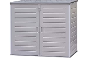 Gardiun Baule in Resina Soften II 1.170 L 140x82x123 cm con Molle a Gas Grigio