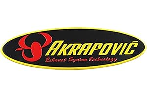 BUSEB Calcomanía de Pegatina de Aluminio Resistente al Calor for Motocicleta de silenciador de Escape de Akrapovic (Color : JH103)