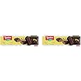 Loacker Dark Chocolate Hazelnut Biscuits, Box of Chocolate Biscuits, Classic Italian Biscuit, Chocolate Gift, All Natural Ingredients, 100 g (Pack of 2)