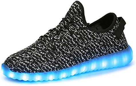 KAGU CULTURE LED Luminous Shoes Men Women Lace Up Trainers Sportswear Casual Spinning Sneaker Couples Shoes