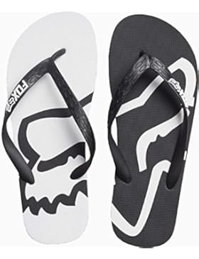 Fox Badesandalen Beached Schwarz/Weiß