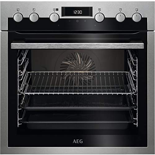 Preisvergleich Produktbild AEG HE4133MM51 Edelstahl Einbau-Herdset ECE455020M + IEE 64070 XB + BAZ3