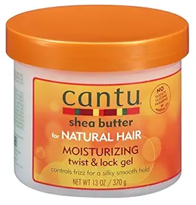 Cantu Natural Hair Twist & Lock Gel 13 Ounce Jar (384ml) (3 Pack)
