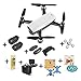 Produktbild DS24 Combo mit DJI Spark Alpinweiß 2x Akkus Tasche Smartphone Halterung Carbon-Skin Landepad Spinner Lightning Kabel - Special Edition SET