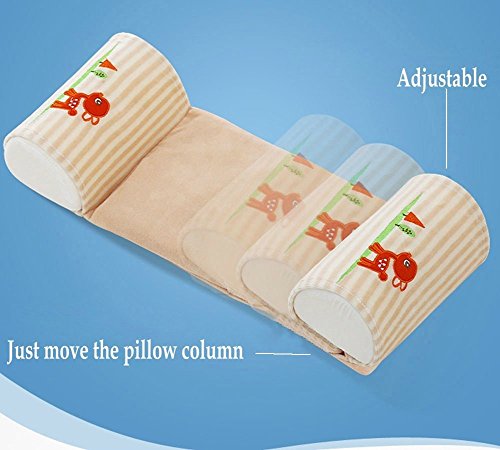 Gemini Fairy Babykissen Neugeborenes Säugling verhindern vom flachen Kopf-Baby-Kopf-Stützkissen, gegen Plattkopf und Verformung für eine schöne Kopfform ,100% schadstofffrei - 7