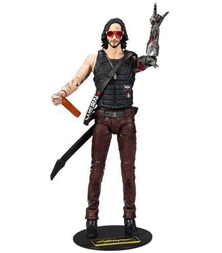 Cyberpunk 2077 pluszowa figurka Johnny Silverhand M8z 22 cm