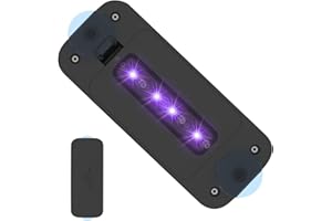 ZVN ZOJNE Luce UV Per La Riparazione Del Parabrezza - Luce UV Per La Riparazione Del Vetro 'auto | Lampada Per Polimerizzazione Automatica Della Resina Di Vetro Con 2 Ventose E Impostazioni Di Temporizzazio