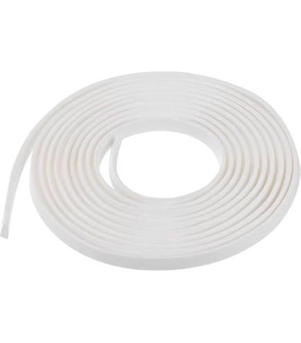 Guarnizione In Gomma A U - 5 Metri, 4x10mm, Trasparente, Per Bordi E Sigillatura
