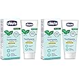 Chicco Toothpaste for Kids (6+ years), Mild Mint Flavour, 70g | With Fluoride to Remove Plaque, Helps Prevent Cavities (Pack of 2)