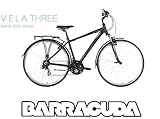 BARRACUDA Men's Hybrid Bike Vela 3 Bicycle Lightweight Alloy 20