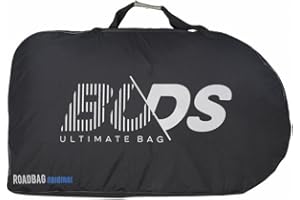 BUDS ULTIMATE BAG Funda de Transporte para Bicicleta de Carretera ROADBag Original New de Buds-Sports Sin Desmontar la Rueda Trasera - en Unos Segundos tu Bici Está Protegida - Ideal para Coche/Autobús