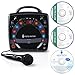 Price comparison product image Singing Machine SML-283 Portable CD-G Karaoke Player and 3 CDGs Party Pack - Black