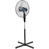 Ventilatore A Piantana Midea 40W - Telecomando, Timer 7h, 3 Velocità, Oscillazione 90° - Foto 8