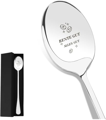 Teelöffel Mit Gravur "But First..." - Edelstahl, 19,5 Cm, Persönliches Geschenk Für Tee- & Kaffeeliebhaber