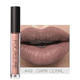 Matt Lippe Glanz, CICIYONER FOCALLURE neue Art und Weise Lippenstift-Kosmetik-Frauen-reizvolle Lippen(49#)