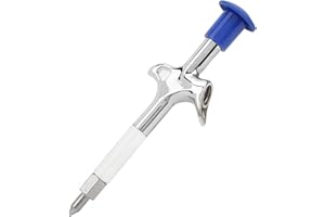 OUKENS Fahrradfettpresse, Stahl Schmiermittelinjektor Mountainbike Fettpresse Lager Zentralwelle 5-Wege Nabenölwerkzeug Hub Für M14 Steigung 2.5mm Grober Zahngröße, Fahrrad Fettpresse Werkzeug ﻿