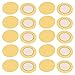 Price comparison product image sourcingmap® 20pcs 35mm Diameter Piezo Discs Piezoelectric Ceramic Copper Buzzer Film Gasket