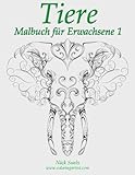 Tiere Malbuch für Erwachsene 1 by 