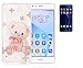 Produktbild Huawei Honor 8(2016) Neu Design Hülle mit Panzerglas,ISENPENK Ultra Slim Silikon Soft TPU Cool Modisch Pattern Case,Schöne Einfache Outdoor Crystal Clear Transparent Wasserdicht Shockproof Anti Slip Stoßfest Protection Durchsichtig Handyhülle,Thin Silicon Cover Bumper Schutzhülle Tasche für Huawei Honor 8(2016) 5.2Zoll[Bär]+Panzerglas/Schutzglas/Displayschutzfolie