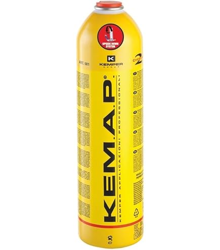 KEMPER Pack 3 Bouteilles Oxygène 110 Bar - Cartouches Jetables M10 Pour Soudure Bi-Gaz