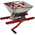 7L Fruit Crusher Apple Wine Crusher 7 Litre Fruit Crusher Manual Cider Grinder (Stainless Steel)