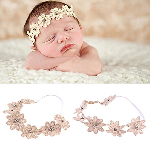 Baby Blumen Kopfschmuck Stirnband Haarband