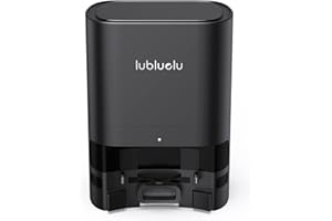 Lubluelu Station d'aspiration Automatique 2L pour Le Vidage Automatique de Aspirateur Robot Laveur SL60D/SL61 - avec 2 Sacs à Poussière, Noir