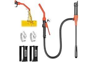 HEYIDAMAI Elektrische Transferpumpe, Batteriebetriebene Flüssigkeitstransferpumpe, Tragbare Elektrische ölpumpe, Siphon Pumpe tragbare Automatische Absaugung Pumpe, Kanisterpumpe Elektrisch Gas 2.4 GPM