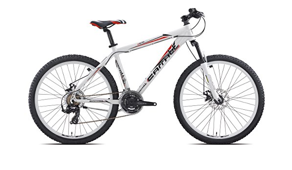 Carratt Acera 21 Disk, Mountain Bike Uomo, Bianco, 52 : Sport e tempo libero