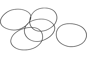 PATIKIL Nitrile Gomma O-Ring 38mm OD x 36mm ID x 1mm Larghezza, 25 Pezzi Metrico Sigillatura Guarnizione Anelli Rubinetti per Rubinetto Idraulica Automobilismo Riparazione, Nero