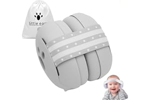JITIFAZH Baby Ear Defender for Babies and Toddlers up to 36 Months, Soft and Adjustable Noise Cancelling Headphones Protectors Babies Travel Essentials Ear Muffs for Sleeping Airplane