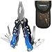 Produktbild Yardsky Multi-Tool Taschenwerkzeug Edelstahl Zangen faltbares Multiwerkzeug mit Tragetasche für Angeln Zelten oder Camping