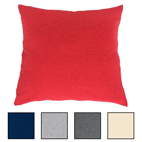 "Das Kissen Deiner Träume" Relaxkissen für Bett, Couch-und Sofa mit softweicher Füllung und Bezug in 5 Farben zur Auswahl. Kopfkissen, Sofakissen, Dekokissen Größe 60x60 cm