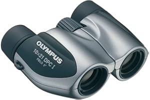 OM SYSTEM Olympus lornetka kompaktowa 10x21 DPC-I – ultralekka, 10-krotne powiększenie i ochrona UV, szybkie ustawianie ostrości, idealna do podróży, sportu i przygód