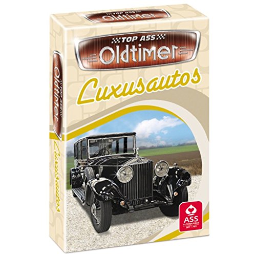 Preisvergleich Produktbild ASS Altenburger 22571454 - TOP ASS Oldtimer - Luxusautos, Quartett, Kartenspiel