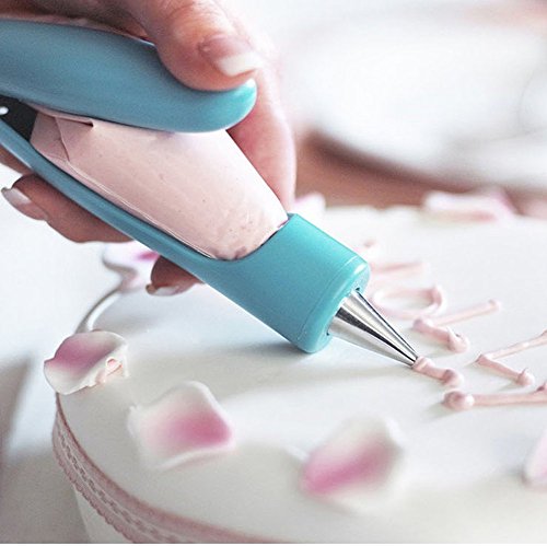Huishunxin Dekorationsstift Stift-Kits Spritztüllen Spritzbeutel set Garniertülle Tüllen Blumennagel Torte Kuchen Deko Tortenspritze Dekoration Tulip Piping Antihaft Wiederverwendbare Spritzbeutel