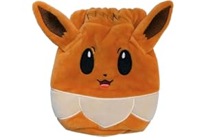BB-Toy-Trades Pokemon Evoli Sacchetto di Peluche - Pouch Sviluppi Prismatici Accessori Borsa Protezione Spedizione