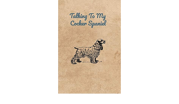 cocker spaniel talking