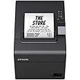Epson TM-T20III (C31CH51012A0) Thermal POS Receipt Printer – 250 mm/s Print Speed, 58/80 mm Paper Width, USB & Ethernet, Auto Cutter, ESC/POS & ePOS Compatible, Black