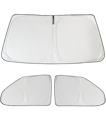 Zonnescherm voor auto voorruit voor een Volkswagen T5. - Camper-accessoires