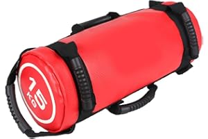 Porfeet Sandbag, 5/10/15/20/25/30kg Filling Weight Strength Training Fitness Exercise Sandbag