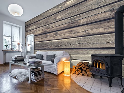 Vlies Fototapete 500×280 cm – 3 Farben zur Auswahl – Top – Tapete – Wandbilder XXL – Wandbild – Bild – Fototapeten – Tapeten – Wandtapete – Holz Bretter f-A-0459-a-c - 3