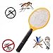 Produktbild Electronic Mosquito Swatter, mamum Mosquito Killer Elektrische Tennis Bat Handheld Schläger Insekten Fly Bug Wasp Röhrich Einheitsgröße gelb