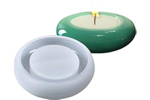 Gotyou 3D Bougies Moule Cube Formes, 2 Pièces 3D Cube Cire Bougie Fabrication Moule, Bougeoirs Moule Résine, Moules Résine Silicone pour Bougies Votives, pour Boîte à Bonbons, Décoration Maison